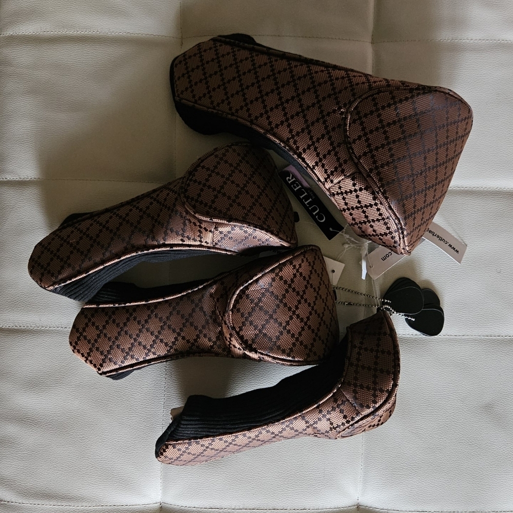 Cutler Brown Patterned Golf Club Covers